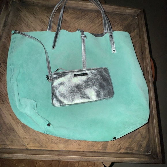 Tiffany & Co. Aqua and Silver Tote Bag Set - Picture 13 of 16